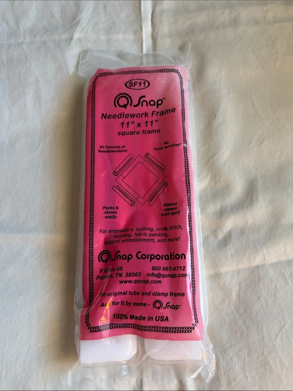 Snap White Needlework Frame Kits